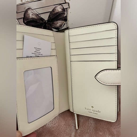 NWT Kate Spade Bundle (Wallet and Earrings) - Picture 3 of 5